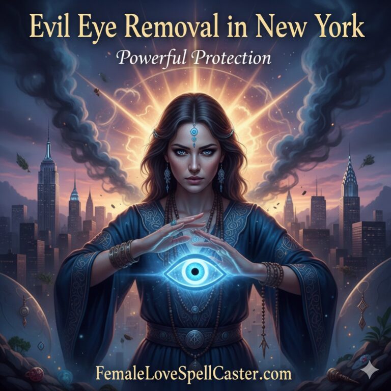 Evil Eye Removal by female love spell caster