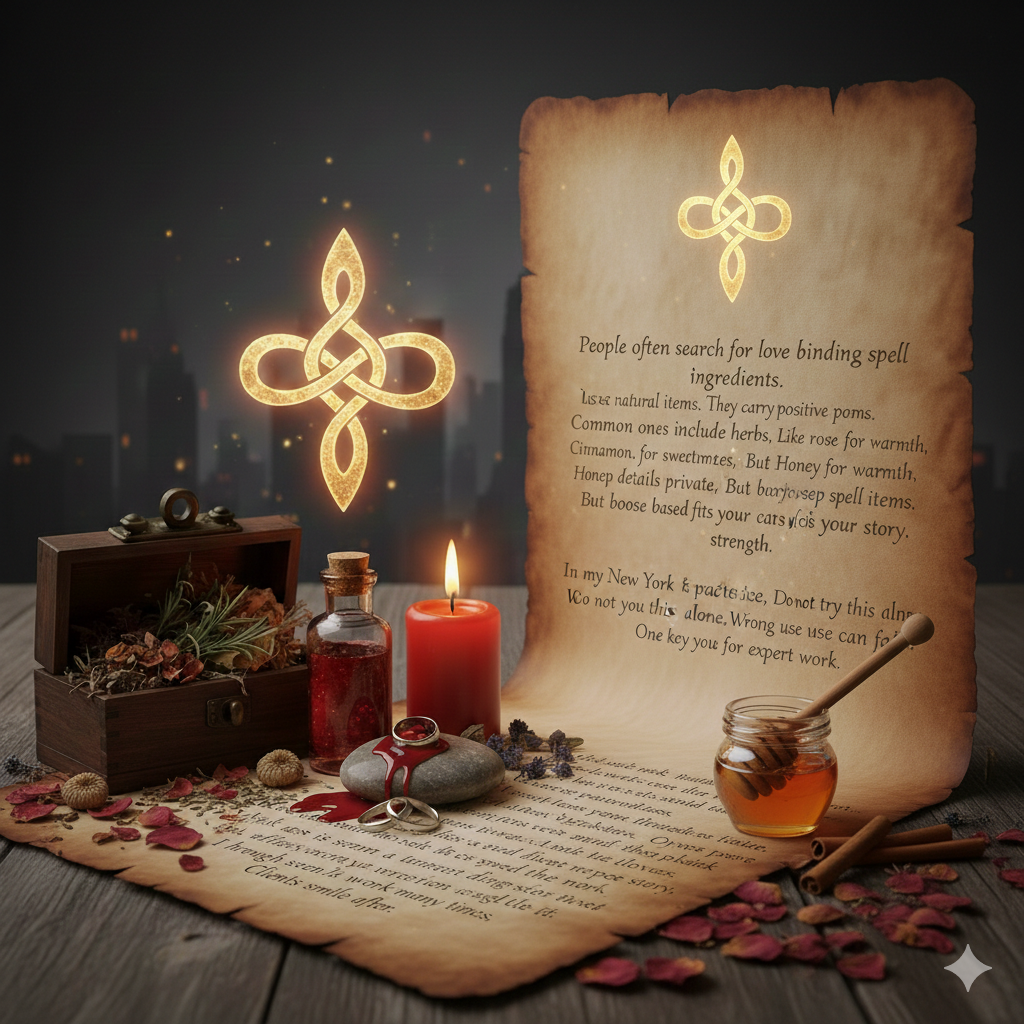 love binding spell ingredients