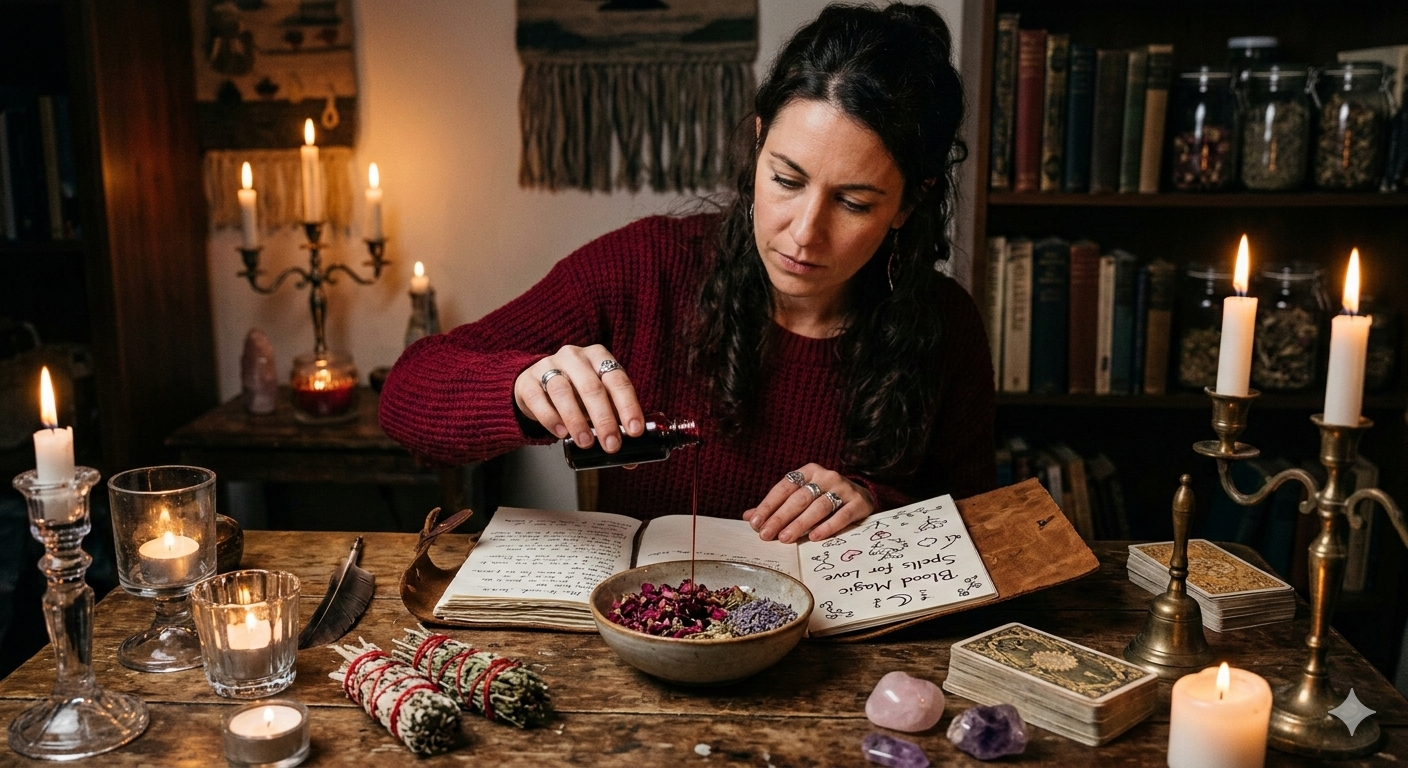 blood magic spells for love