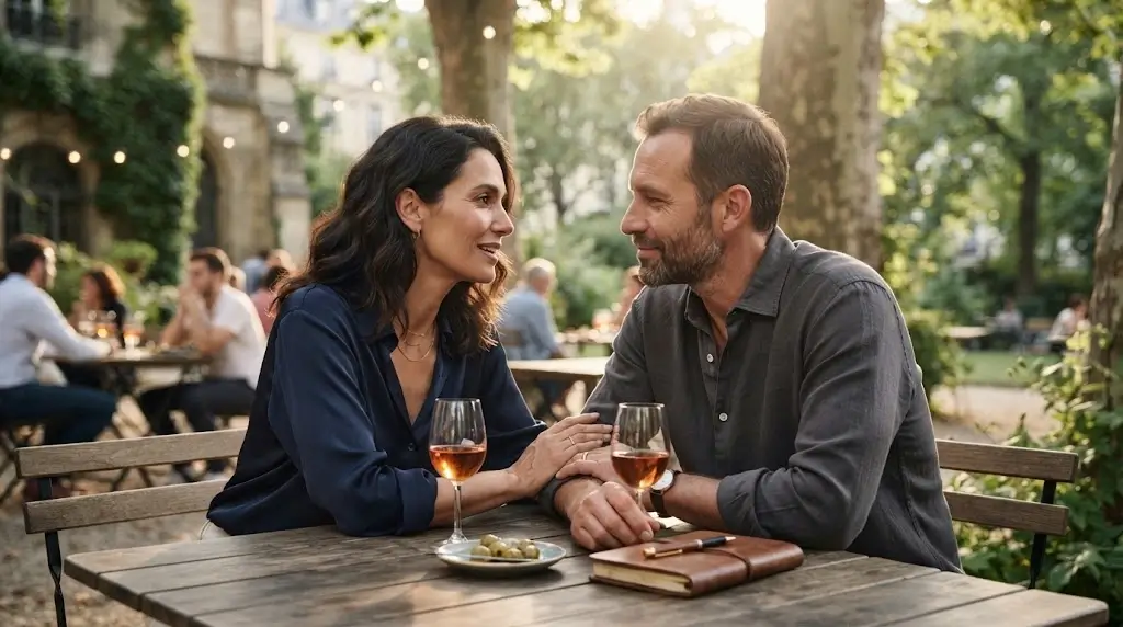 Couple strengthening their emotional connection after relationship challenge