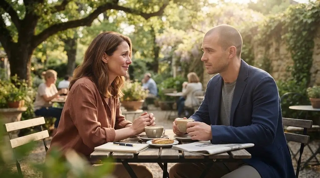 Person reflecting on a past relationship and lost love