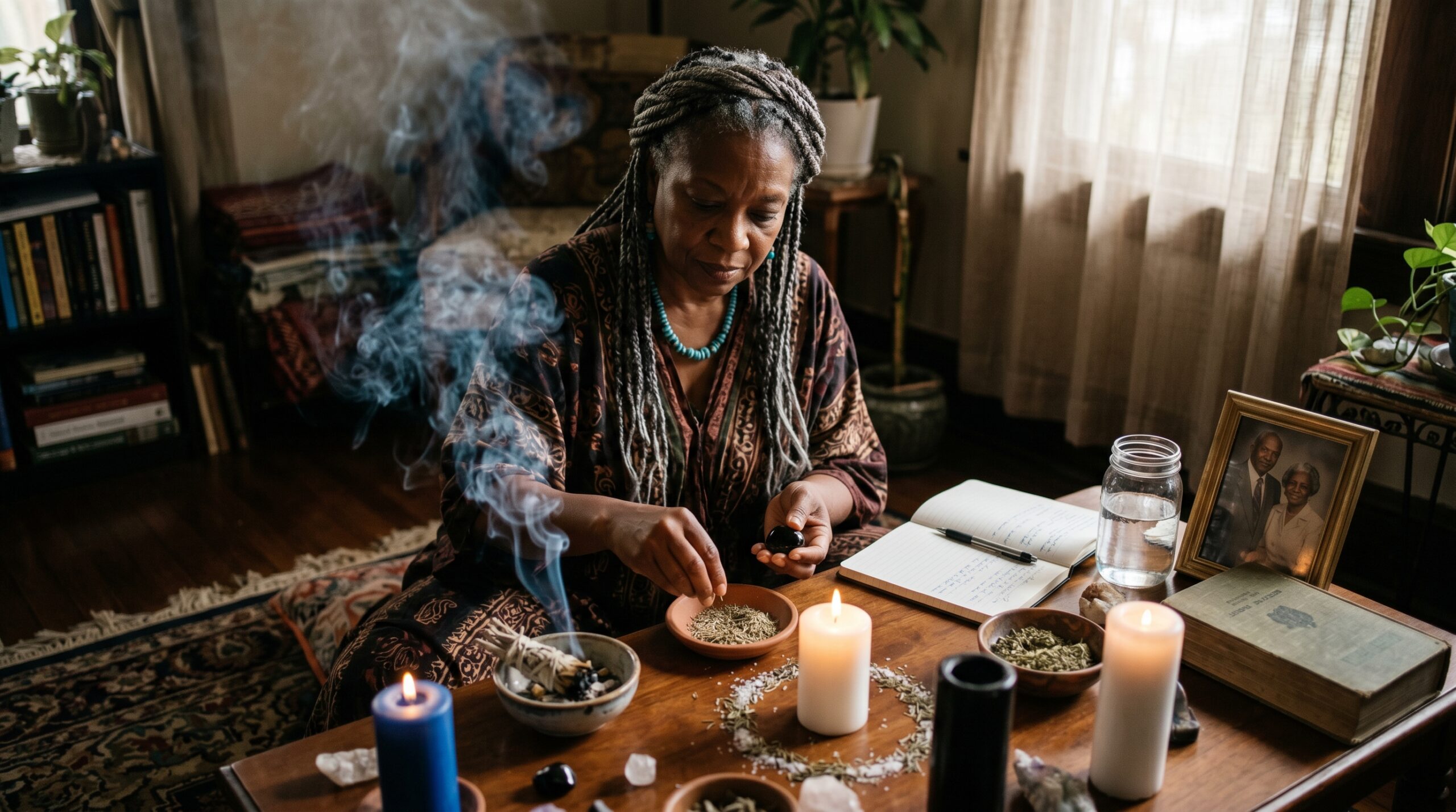 get rid of negative energy spell