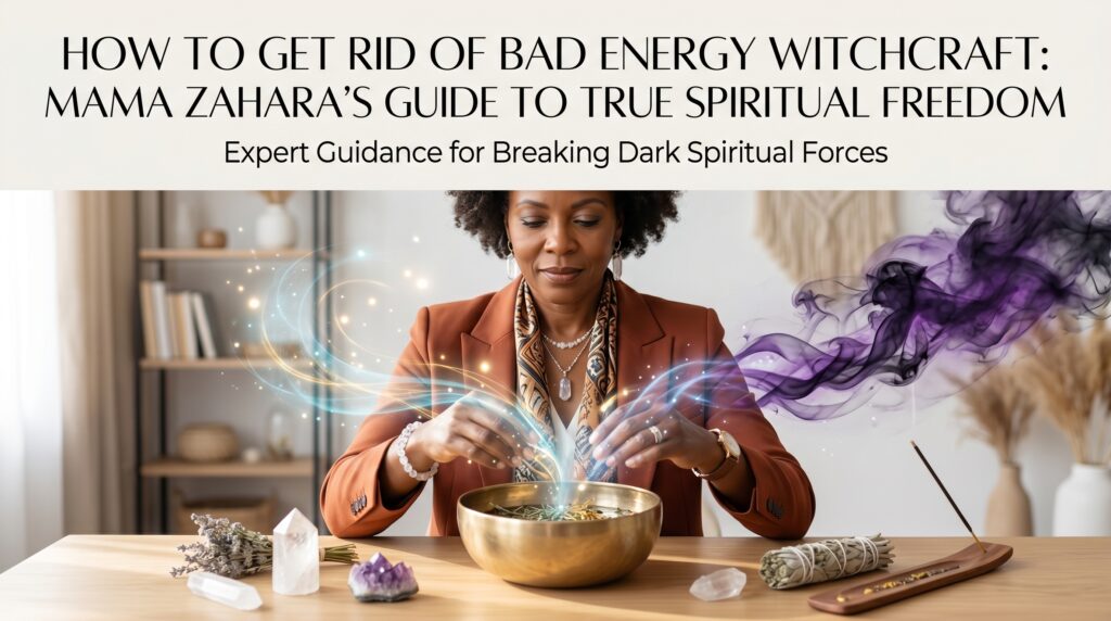 how to get rid of bad energy